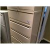 Image 1 : 5 DRAWER LATERAL FILE CABINET WITH TWO DOOR STORAGE CABINET ON TOP