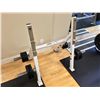 Image 1 : APEX WEIGHT RACK WITH WEIGHTS