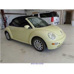 2005 - VOLKSWAGEN BEETLE