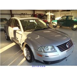 2003 - VOLKSWAGEN PASSAT