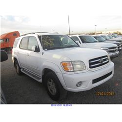 2002 - TOYOTA SEQUOIA