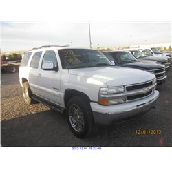 2002 - CHEVROLET TAHOE