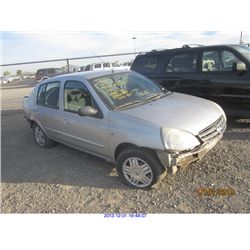 2010 - NISSAN PLATINA / EXPORT ONLY