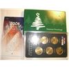 Image 1 : 2003 GOLD EDITION STATEHOOD QUARTER COLLECTION *INCLUDES IL/AL/ME/MO/AK*!! COMES IN HOLIDAY PACKAGE!