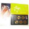 Image 1 : 2004 GOLD EDITION STATEHOOD QUARTER COLLECTION *INCLUDES MI/FL/TX/IA/WI*!! COMES IN HOLIDAY PACKAGE!