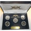 Image 1 : 2004-P US STATE QUARTER COLLECTION INCLUDES MI/TX/WI/FL/IA *COMES IN ORIGINAL DISPLAY BOX*!!