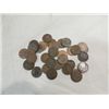Image 1 : LOT 35 MIX DATE CIRCULATED INDIAN HEAD PENNIES