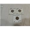 1862, 63 & 65 COPPER NICKEL INDIAN HEAD PENNIES