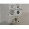 Image 1 : LOT 5 HIGH VALUE FOREIGN COINS: 1957 USSR 10 KON,