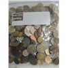 Image 2 : 400+ BAG LOT FOREIGN COINS MIX DATE & COUNTRY