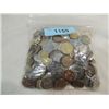 Image 1 : 400+ BAG LOT FOREIGN COINS MIX DATE & COUNTRY