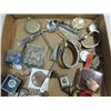 Image 3 : JACK POT LOT: ASSORTED WATCHES, LAPEL PINS, BRASS