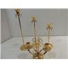 Image 2 : LOT 7 VINTAGE ITEMS: (4) 24K GP SWEDISH CANDLE