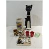 Image 1 : LOT 8 BREWERIANA JIM BEAM KATZ LIQUOR DECANTER,