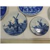 Image 2 : LOT 10 VINTAGE (8) GERMAN HOLIDAY PLATES, 2 DELFT