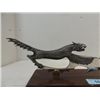 Image 2 : CONTEMPORARY HIGHLY STYLIZE DRAGON KNIFE & DISPLAY
