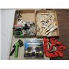 Image 1 : ASSORTED LOT: PAINT BRUSHES, HARLOC INTERIOR DOOR