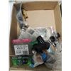Image 2 : ASSORTED LOT: PAINT BRUSHES, HARLOC INTERIOR DOOR