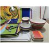 Image 2 : LOT 35 CONTEMPORARY SONOMA CERAMIC DINNERWARE