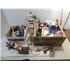 Image 1 : TOO MANY TO COUNT CERAMIC HOLIDAY DECORATIVE ITEMS