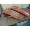 Image 1 : PAIR RE-ENFORCED STEEL CAR REPAIR RAMPS