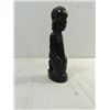 Image 2 : VINTAGE EBONY AFRICAN CARVED TRIBESMAN: MADE IN