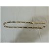 Image 1 : 24" 14K GP MEN'S CHAIN LINK NECKLACE.