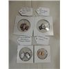 Image 1 : LOT 12 ASSORTED SIZES & TYPES SMALL CARVED CAMEOS