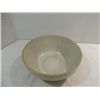 Image 2 : VINTAGE 13"D UNMARKED STONEWARE MIXING BOWL