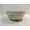 Image 1 : VINTAGE 10.5"D UNMARKED STONEWARE MIXING BOWL