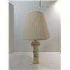 Image 1 : CERAMIC BASE 25"H READING LIGHT WITH SHADE