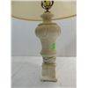 Image 2 : CERAMIC BASE 25"H READING LIGHT WITH SHADE