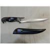 Image 1 : 14"L STAINLESS STEEL KNIFE, SHEATH & HILT EAGLE
