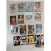 Image 1 : LOT 17 (8) 1990 NBA HOOPS 8X10 BASKETBALL CARDS,