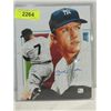 Image 1 : 8X10 BASEBALL ILLUSTRATION AUTOGRAPH MICKEY MANTLE