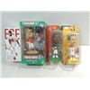 Image 1 : LOT 4 SPORTS BOBBLE HEAD FIGURINES: RANDY MOSS,