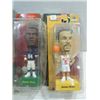 Image 2 : LOT 4 SPORTS BOBBLE HEAD FIGURINES: RANDY MOSS,