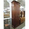 Image 2 : ANTIQUE MAHOGANY LINEN CLOSET CABINET 10' CEILINGS