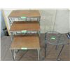 Image 1 : LOT 4 (3) WROUGHT IRON NESTED PLANT STANDS & 1
