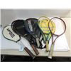 Image 1 : LOT 5 (3) TENNIS & 2 RACKETBALL RACKETS: WILSON,