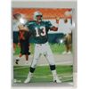 Image 1 : 8X10 FOOTBALL PHOTO AUTOGRAPHED DAN MARINO COA