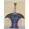 Image 1 : A Pretty Adam Style Plated Flower Basket....