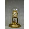 Image 1 : A German Brass Portal Clock Under Glass Dome. Signed Gustav Becker. C. 1875....