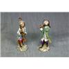 Image 1 : Two Continental Monkey Band Players, Possibly Meissen with Impressed Mark...