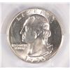 Image 2 : 1950-D WASHINGTON QUARTER, PCGS MS-66  SUPERB WHITE