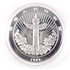 Image 2 : 1999 CHINESE 10 YUAN AUSPICIOUS MATTERS ONE OUNCE SILVER COIN COLORIZED