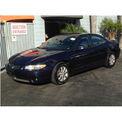 2000 PONTIAC GRAND PRIX