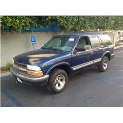 2001 CHEVROLET BLAZER