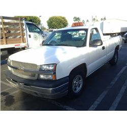 2003 CHEVROLET SILVERADO
