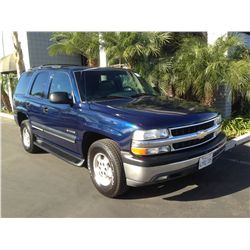 2002 CHEVROLET TAHOE